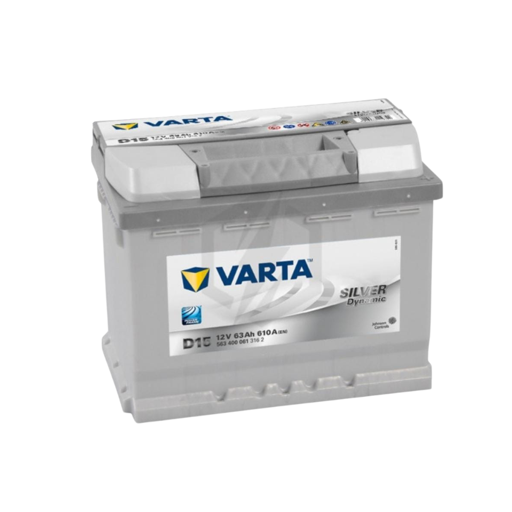 BATTERIE VARTA SILVER DYNAMIC 63AH - 610A 12V
