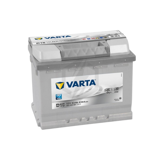 BATTERIE VARTA SILVER DYNAMIC 63AH - 610A 12V