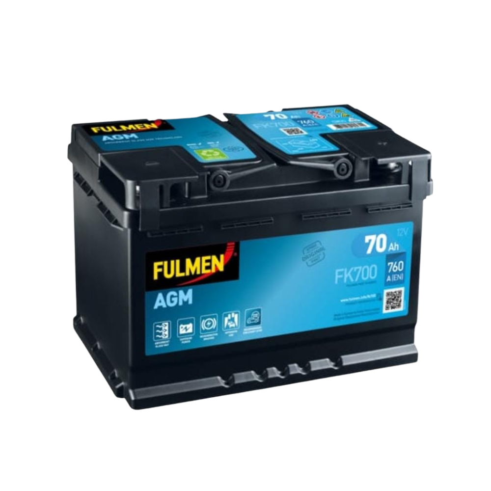 Batterie Fulmen AGM 70AH - 760A Start&Stop