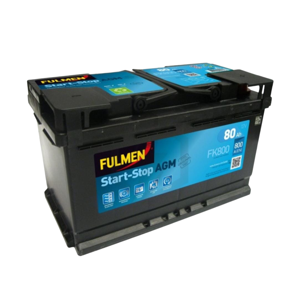 Batterie Fulmen EFB 80AH - 800A St&Stop