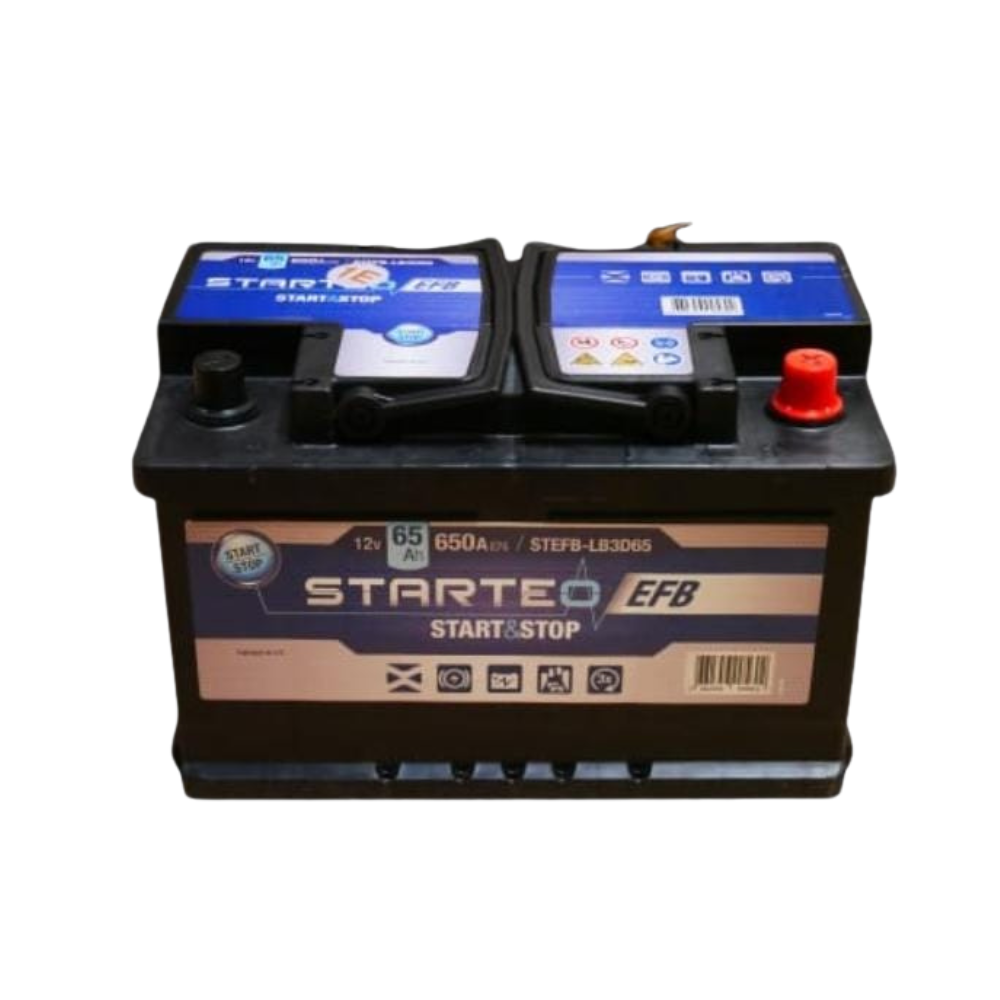 Starteo 65AH - 650A 12V EFB